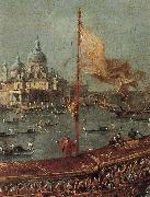 Details of The Departure of the Doge on Ascension Day, Francesco Guardi